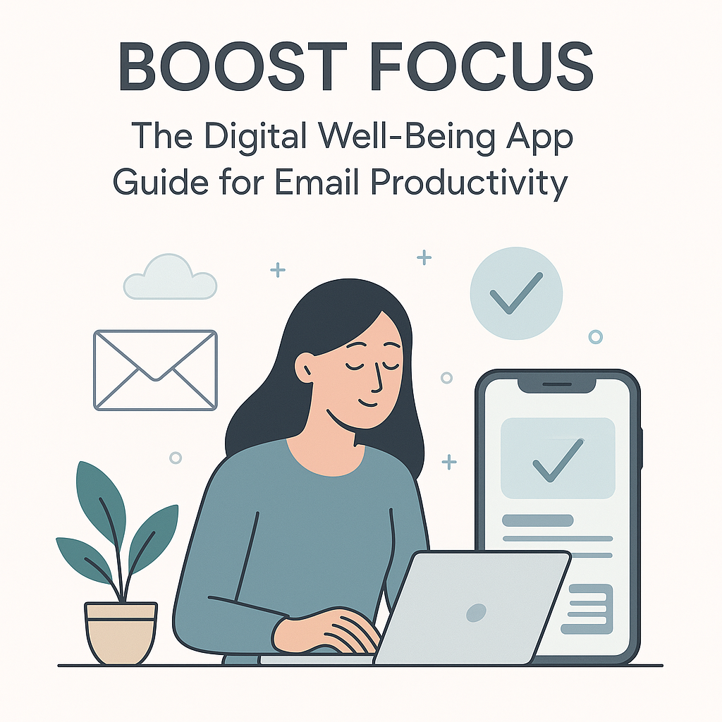 Boost Focus: The Digital Well-Being App Guide for Email Productivity