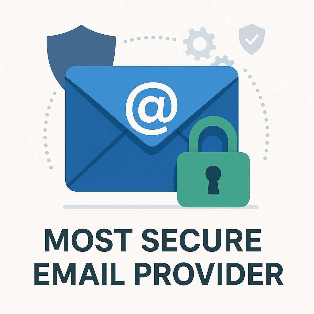 Visualizing robust digital security, essential for choosing the most secure email provider.