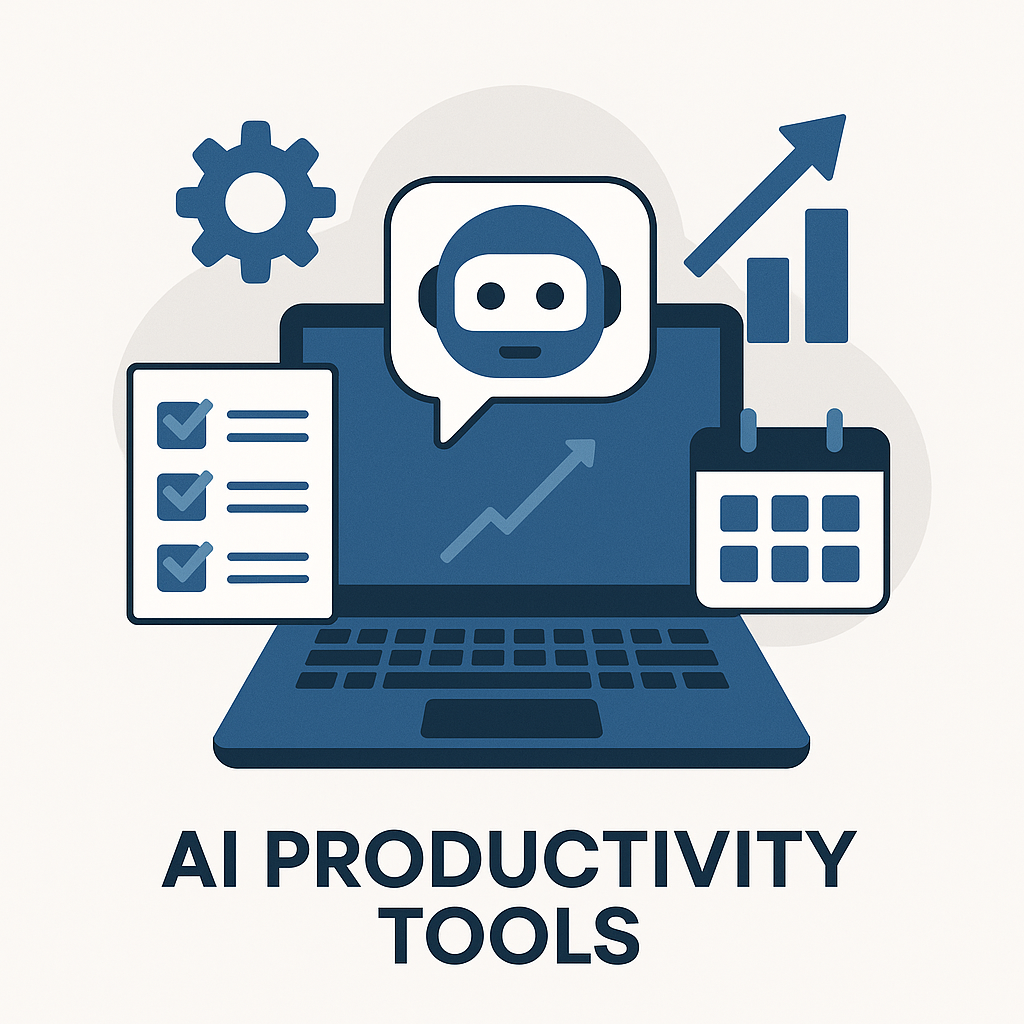 Smart AI productivity tools streamlining inbox management for professionals.
