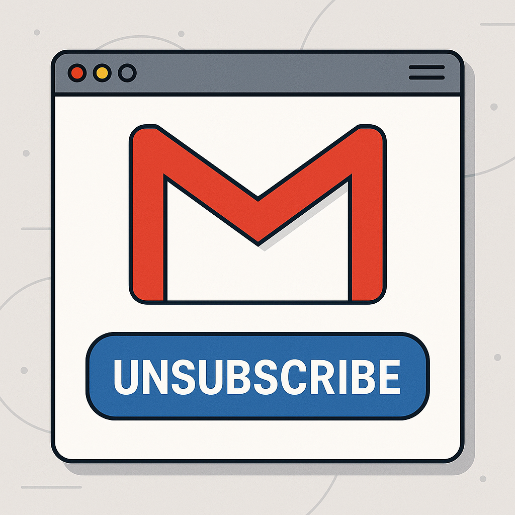 Gmail mass unsubscribe feature to declutter email and boost productivity.