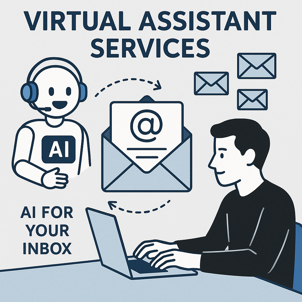 AI-powered virtual assistant services for streamlined inbox management and task automation.