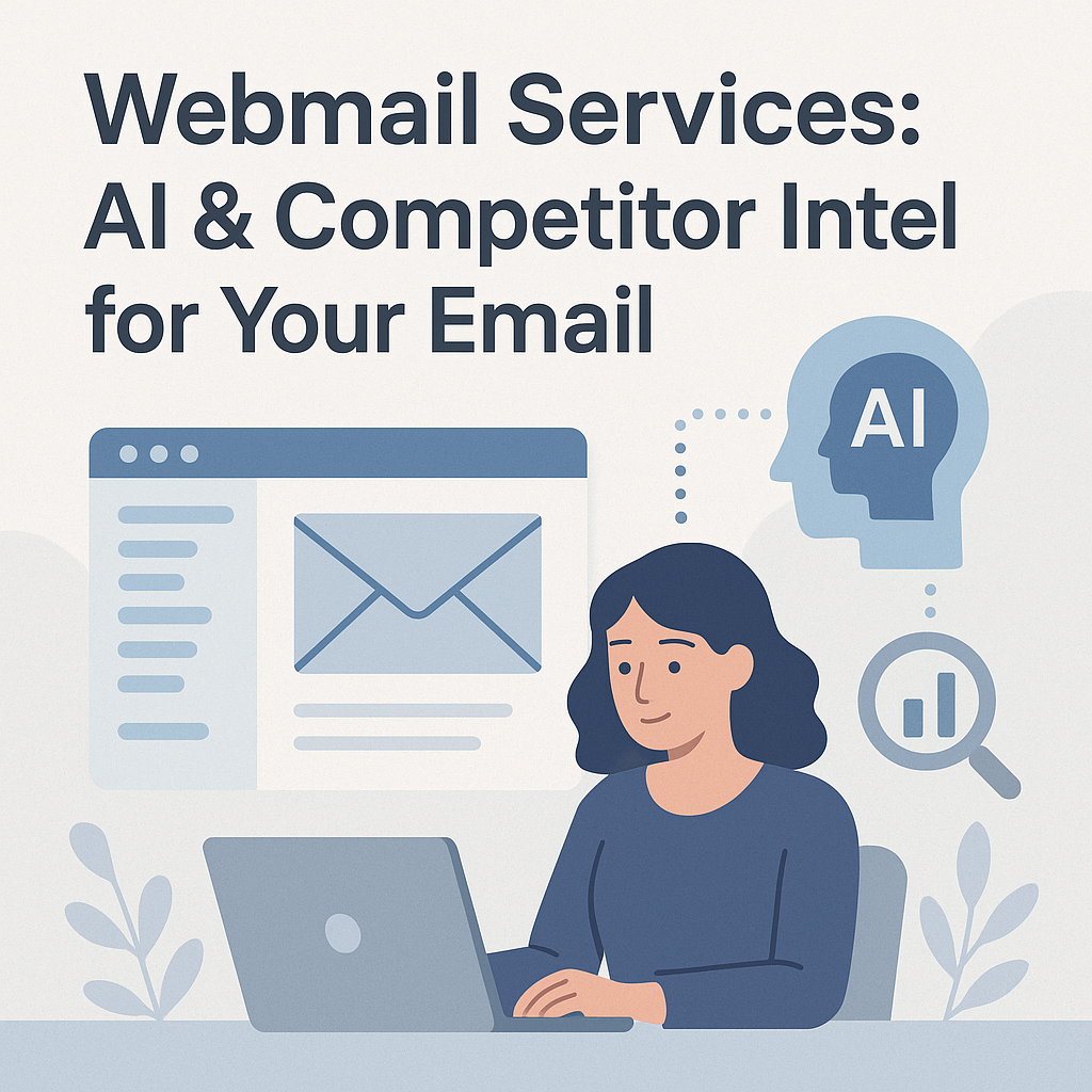 Webmail Services: AI & Competitor Intel for Your Email