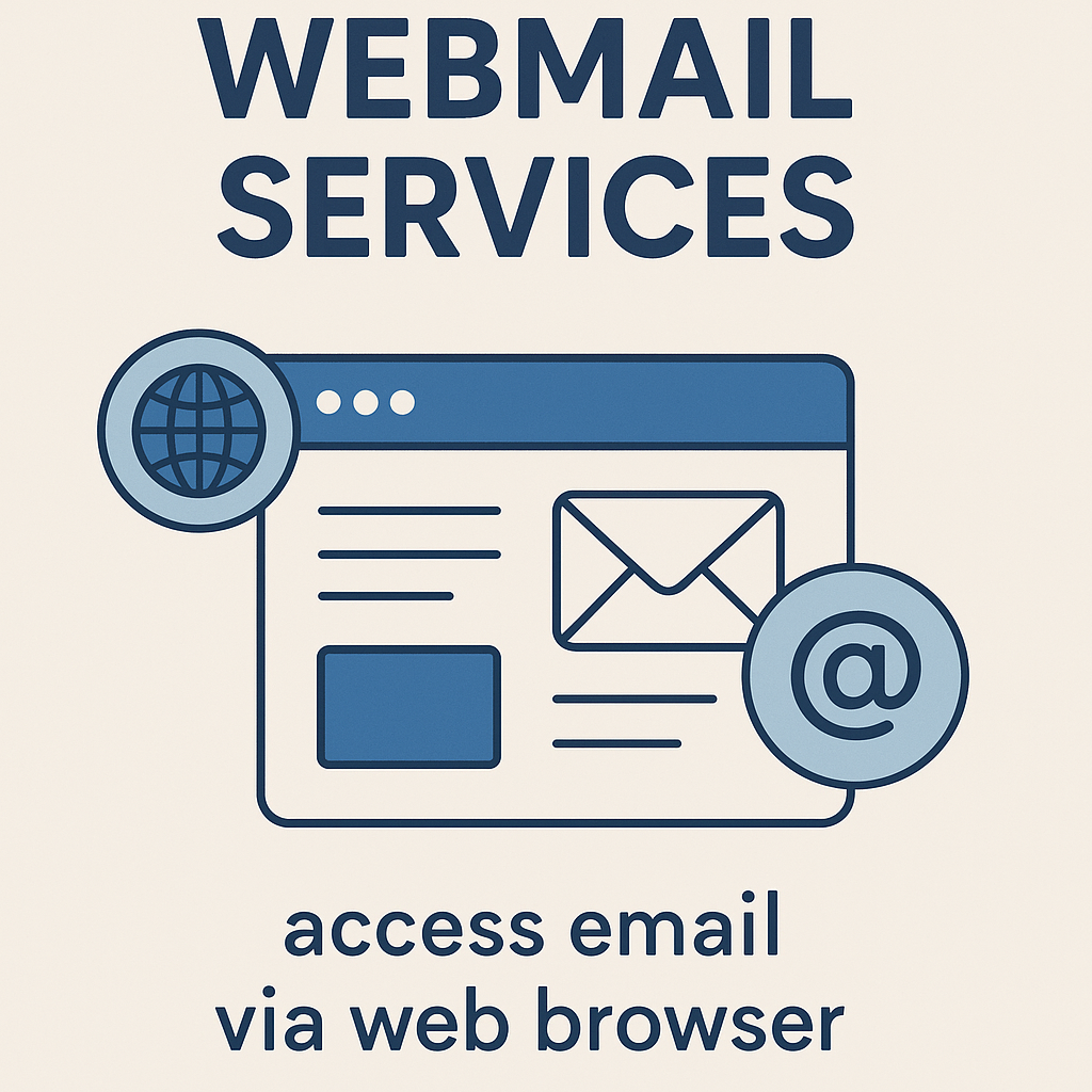 Minimalist illustration of webmail services, highlighting AI-driven email productivity and competitor intel.