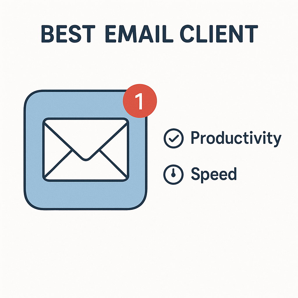 Streamline your workflow: an illustration of the best email client for speed & productivity.