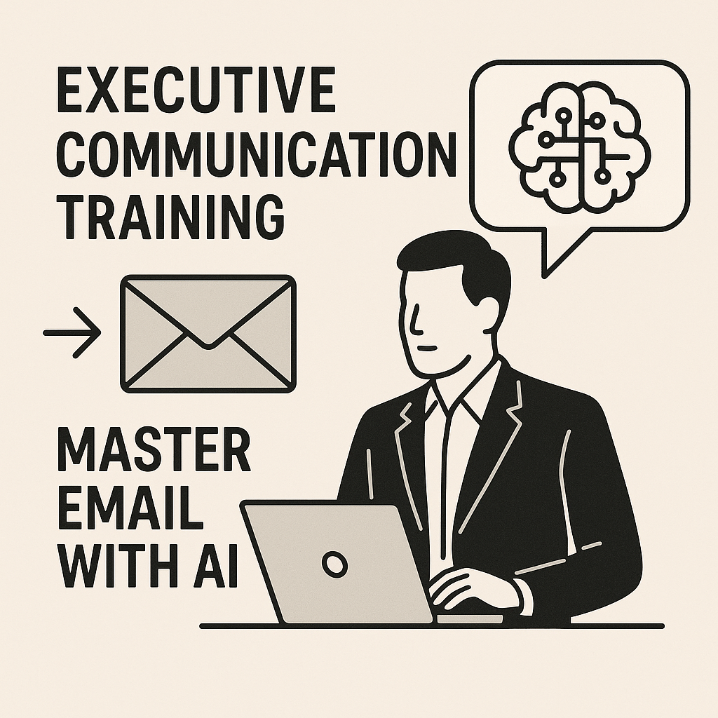 Executive communication training: AI enhances business email management and productivity.