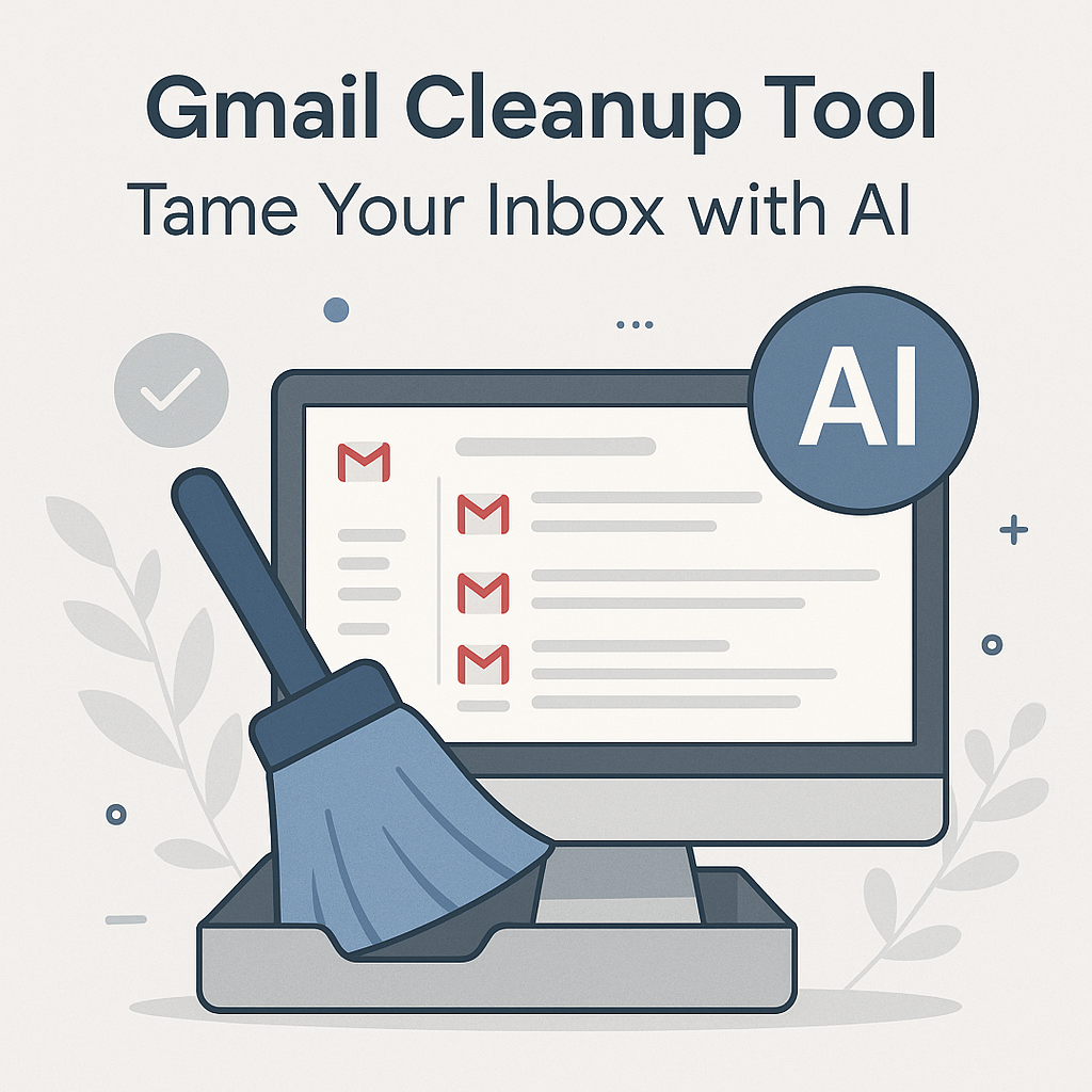 Gmail Cleanup Tool: Tame Your Inbox with AI
