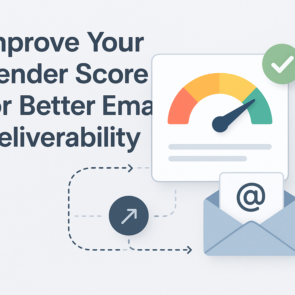 Improve Your Sender Score for Better Email Deliverability