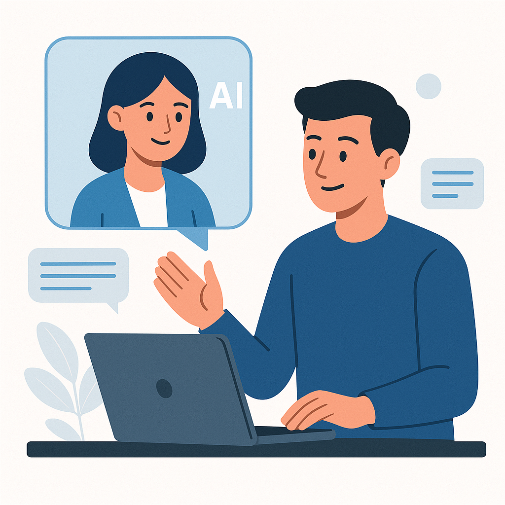 Visualizing the power of a meeting ai assistant for improved meeting efficiency and AI for productivity.