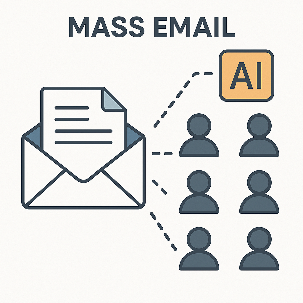 Mass email strategy: AI-powered insights to outsmart competitors in email marketing.