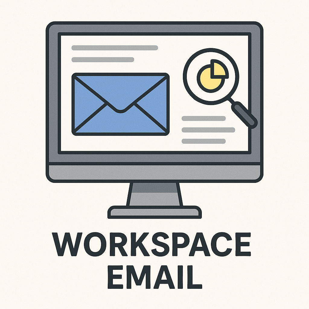 Workspace email illustration: Gaining competitor intelligence & market insights.