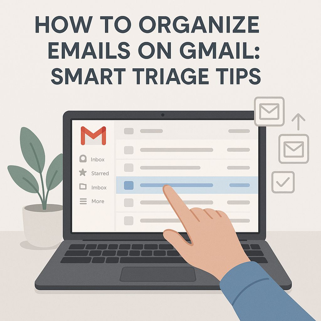 How to Organize Emails on Gmail: Smart Triage Tips