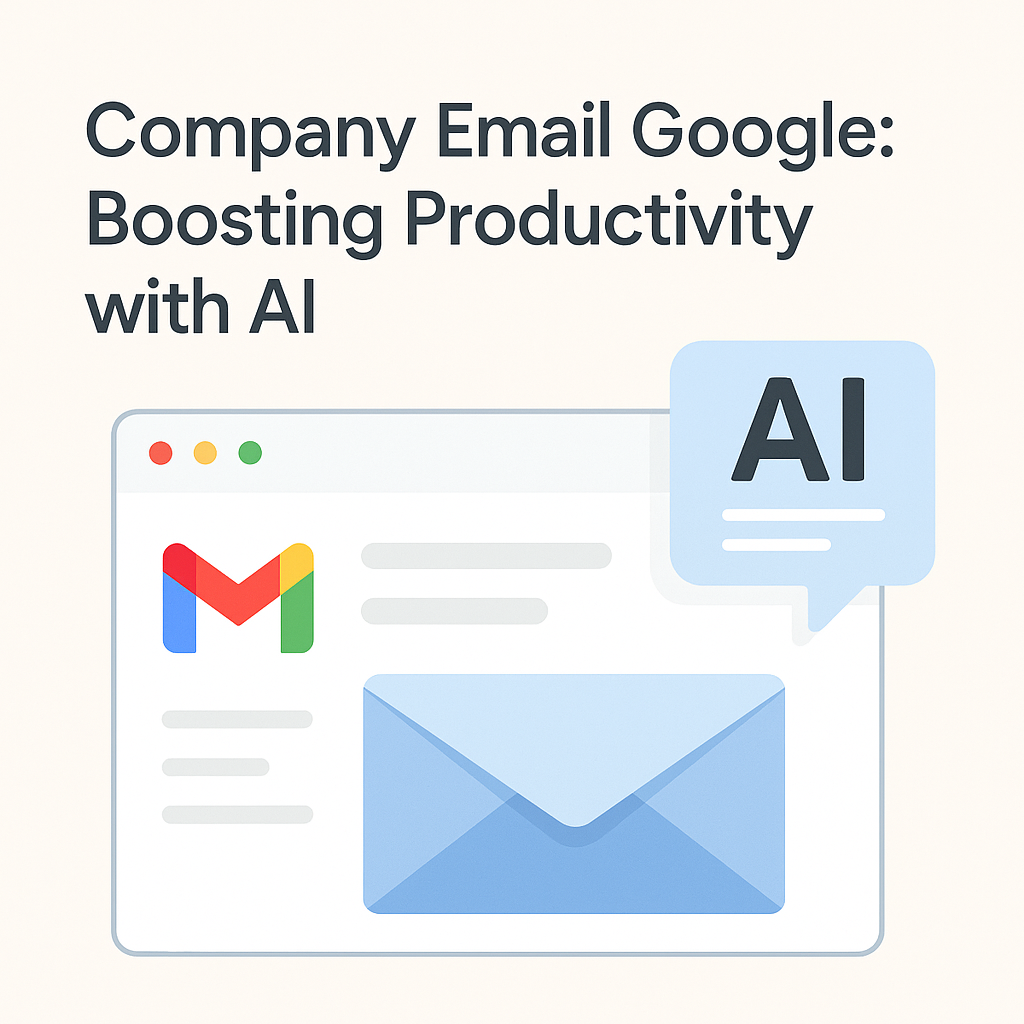 Company Email Google: Boosting Productivity with AI