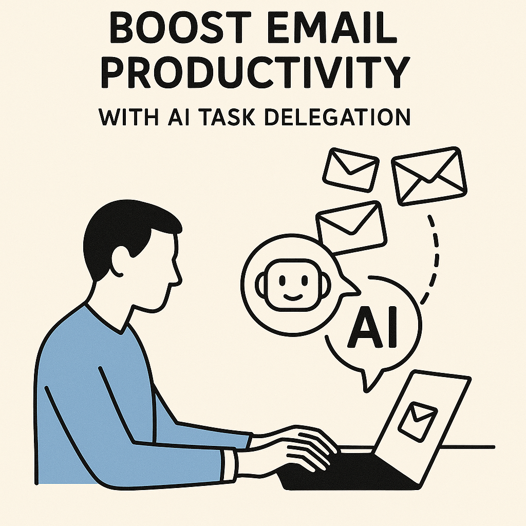 AI email assistant delegates tasks to boost email productivity and streamline inbox management.