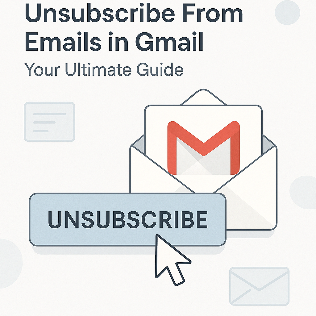 Unsubscribe From Emails in Gmail: Your Ultimate Guide