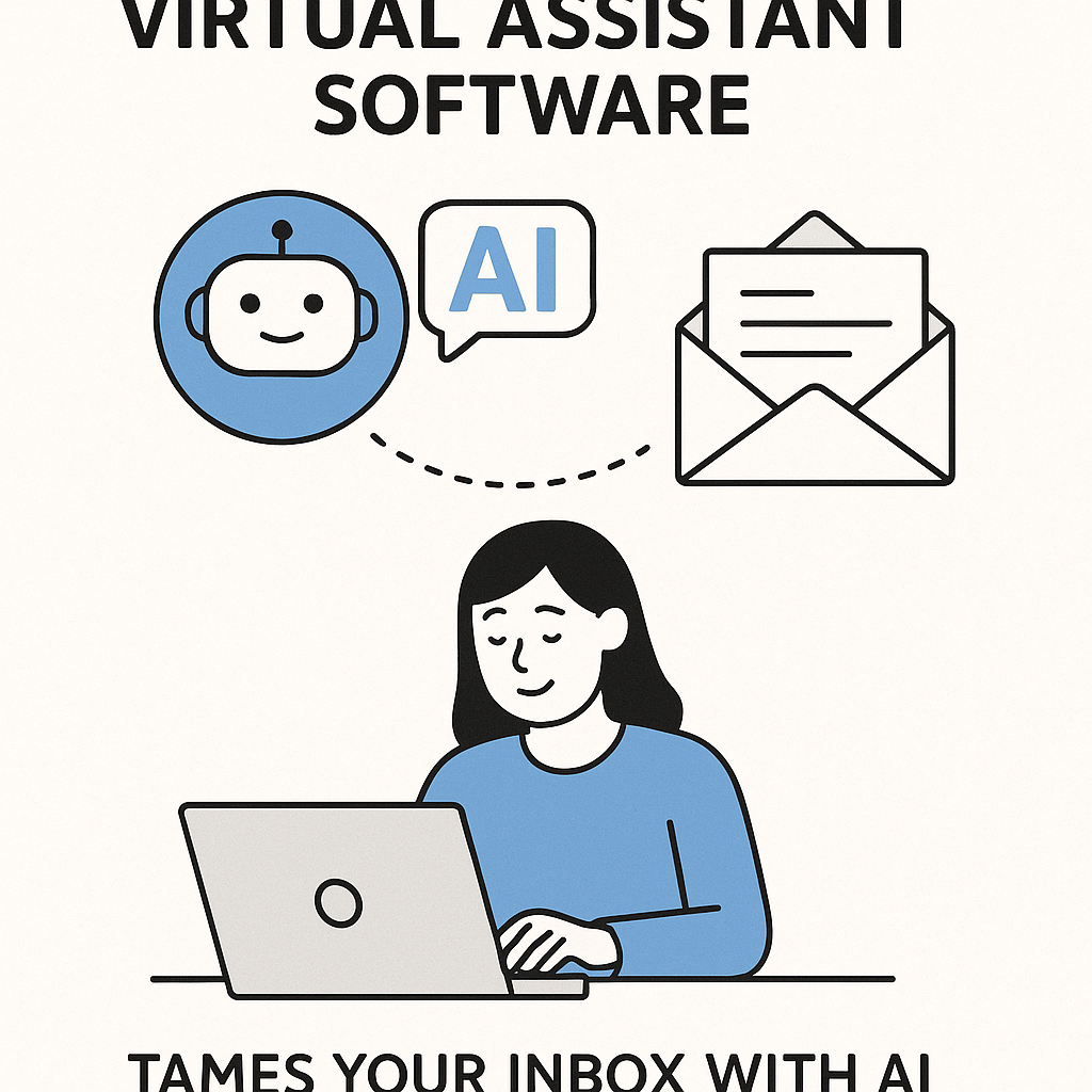 Virtual assistant software using AI to organize and automate email for business.