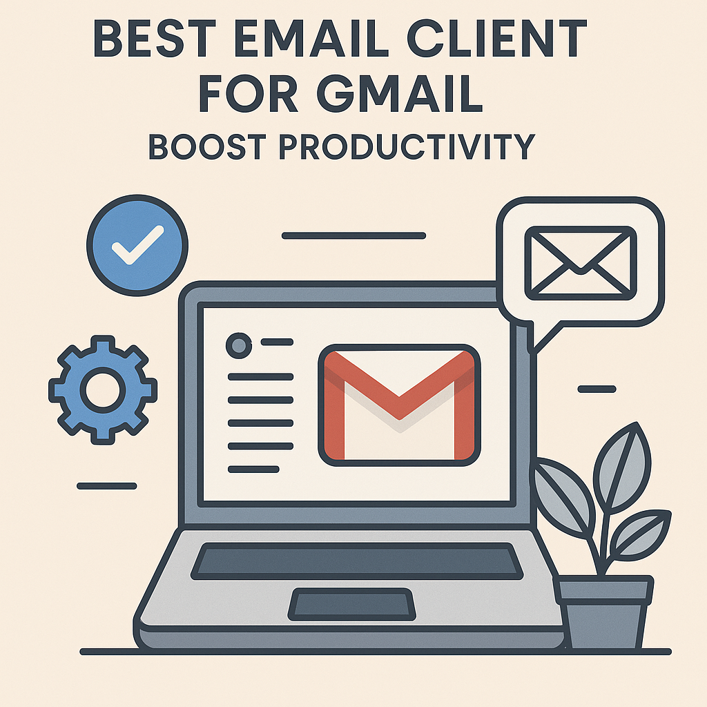 Visualizing the best email client for Gmail: enhanced productivity and efficient inbox management.