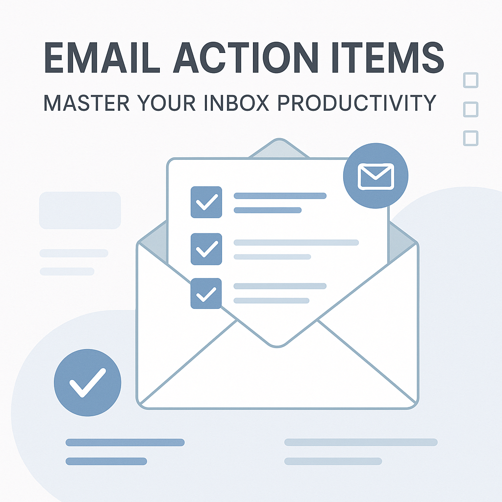 Email Action Items: Master Your Inbox Productivity