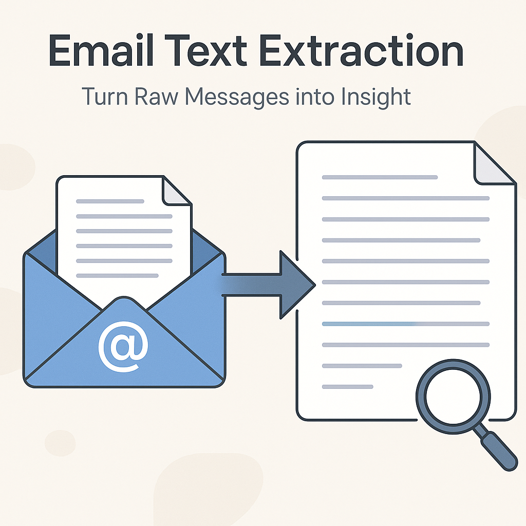 Email Text Extraction: Turn Raw Messages into Insight