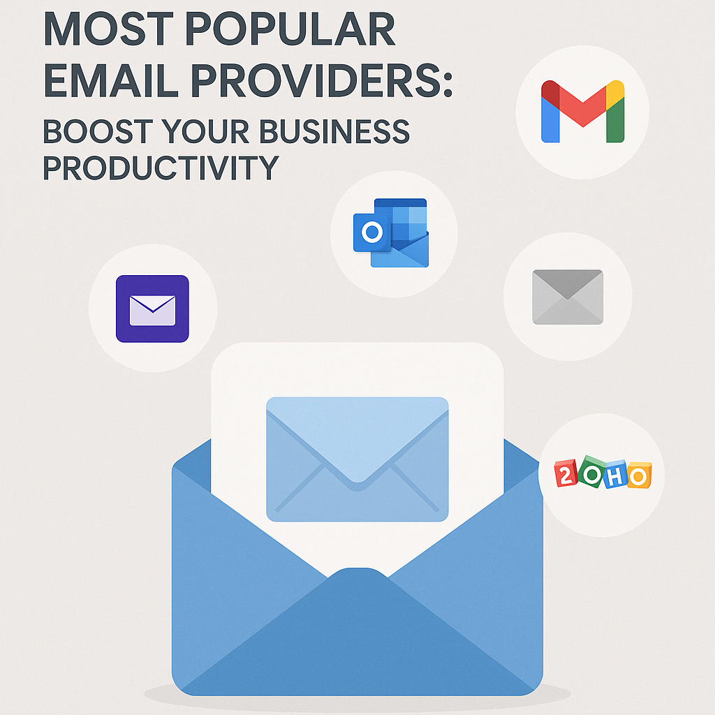 Most Popular Email Providers: Boost Your Business Productivity