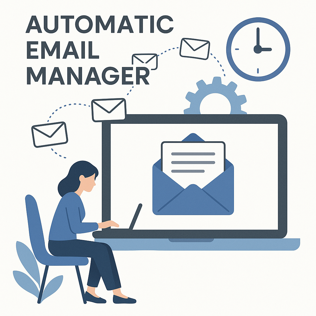 Automatic email manager AI streamlining business inbox and competitor tracking.