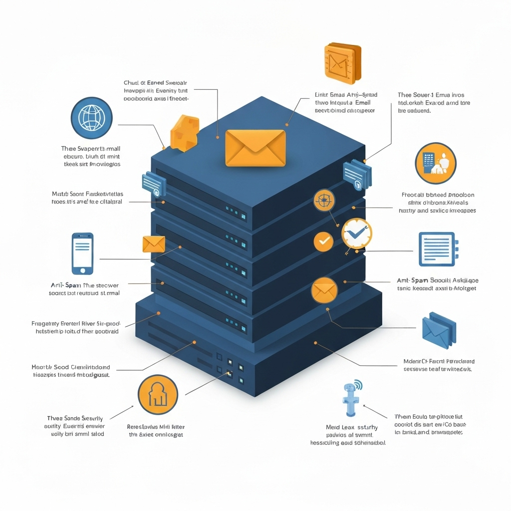 AI-powered cloud email security protecting business in a modern digital landscape.