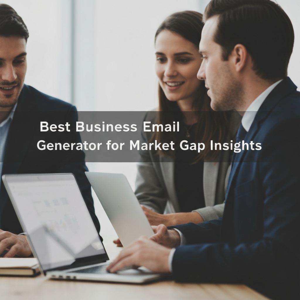 Best Business Email Generator for Market Gap Insights