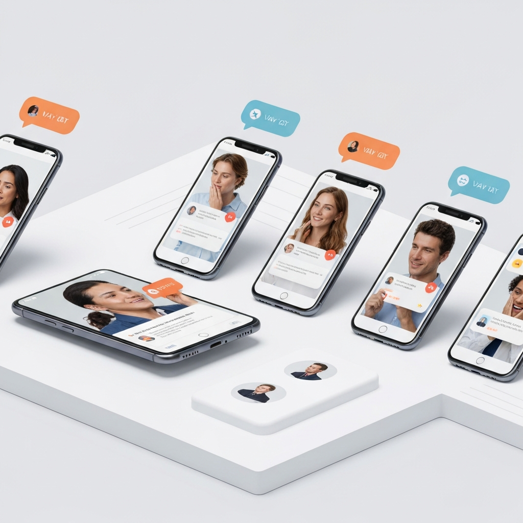 Modern graphic illustrating the positive reply speed impact on business growth.