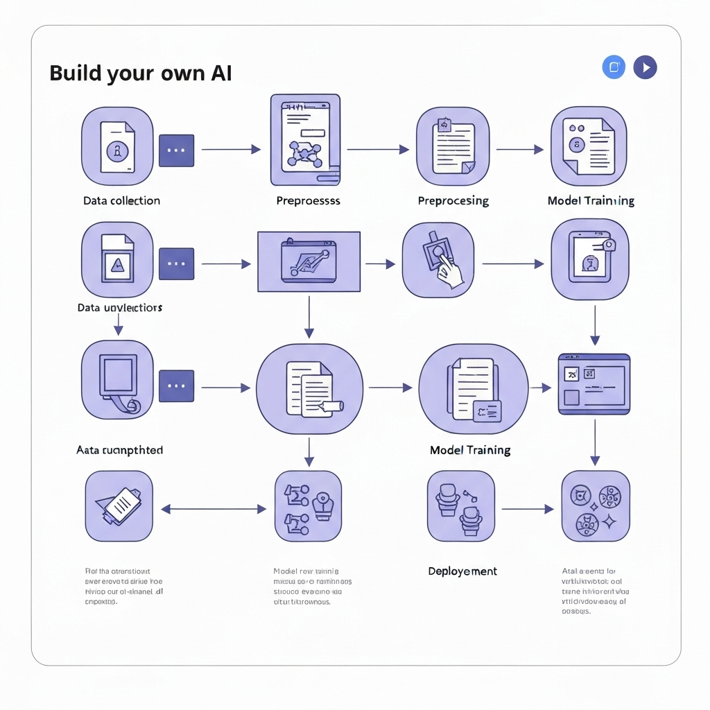 Visual guide: Build your own AI for smart inbox management and email productivity.