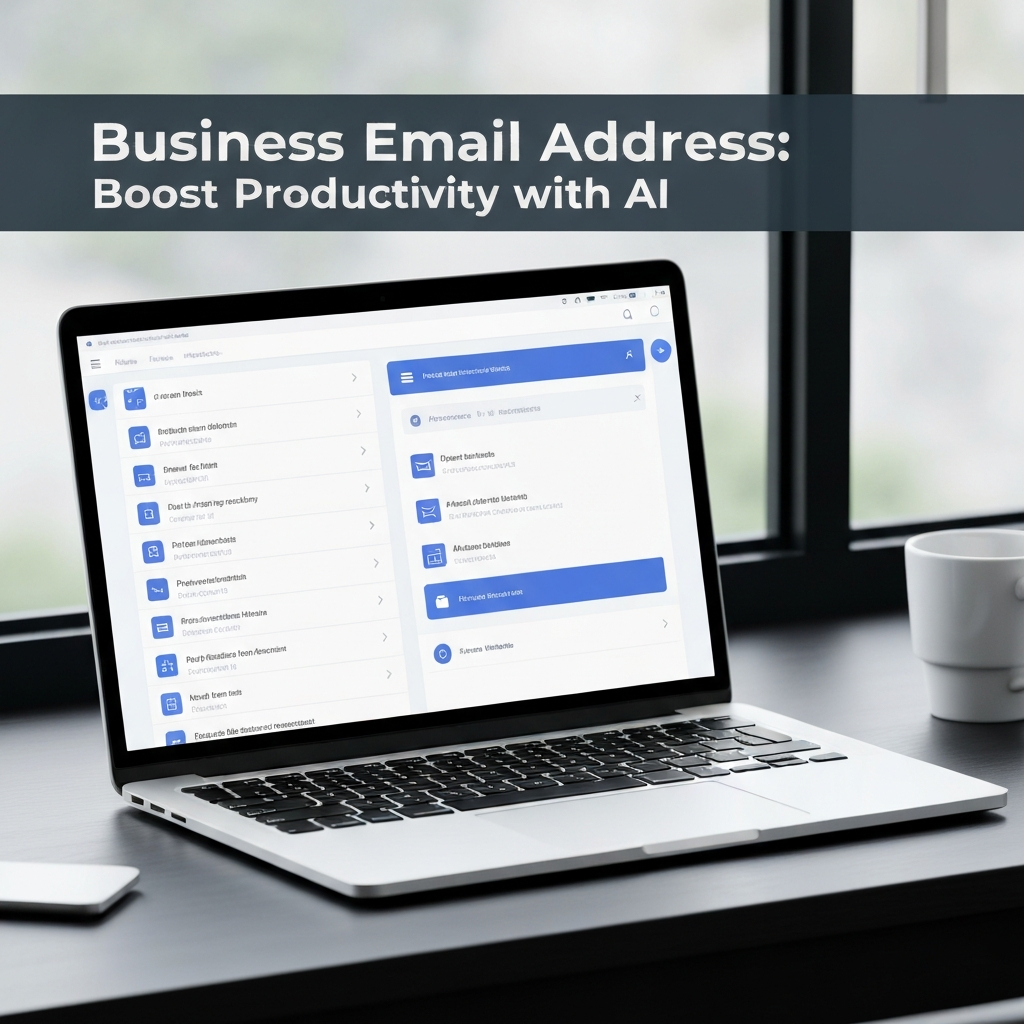 Business Email Address: Boost Productivity with AI