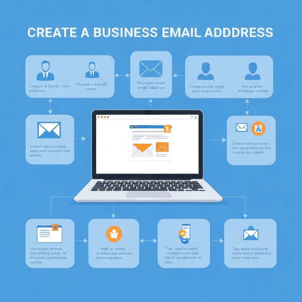 Learn to create a business email address with a professional custom domain for your company.