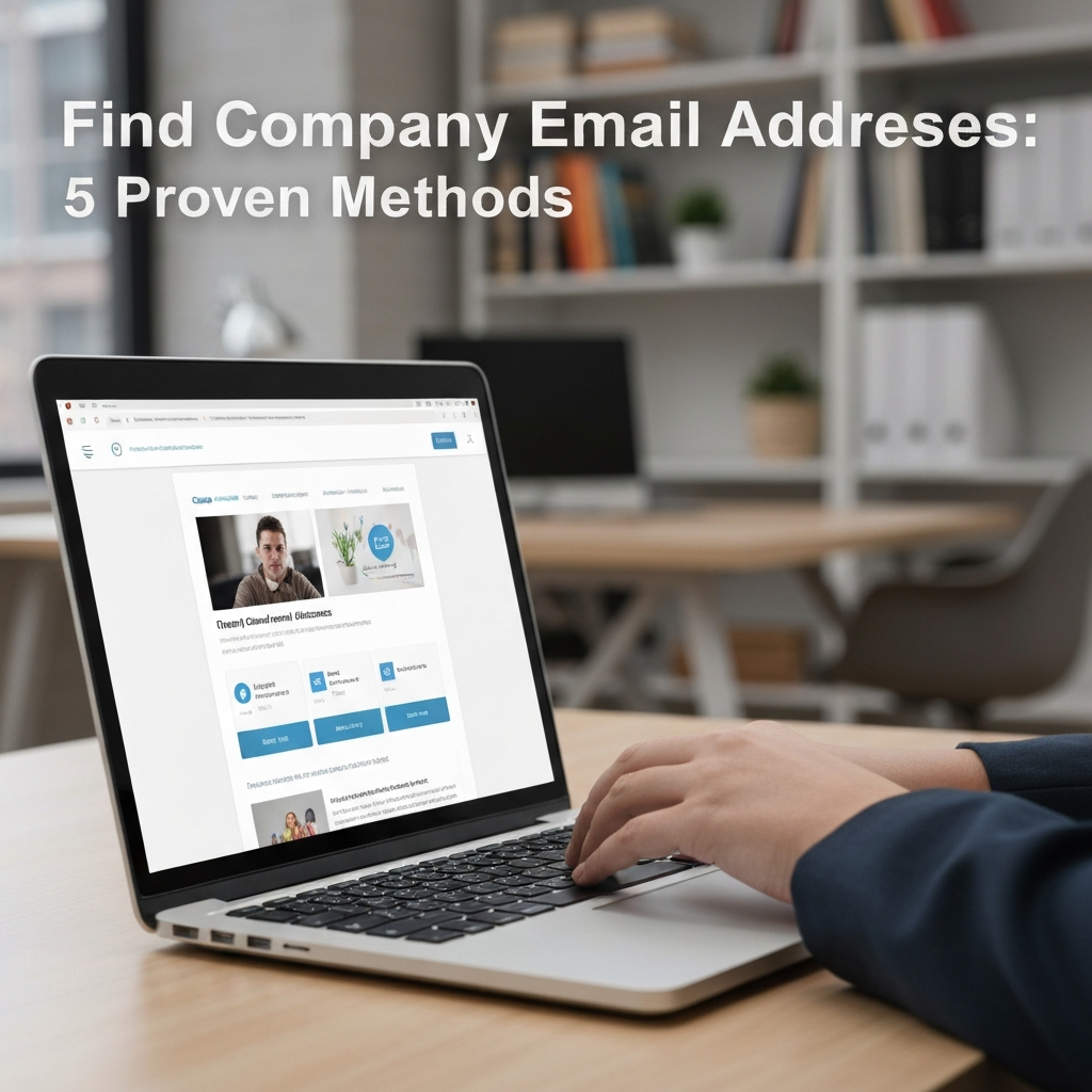 Find Company Email Addresses: 5 Proven Methods