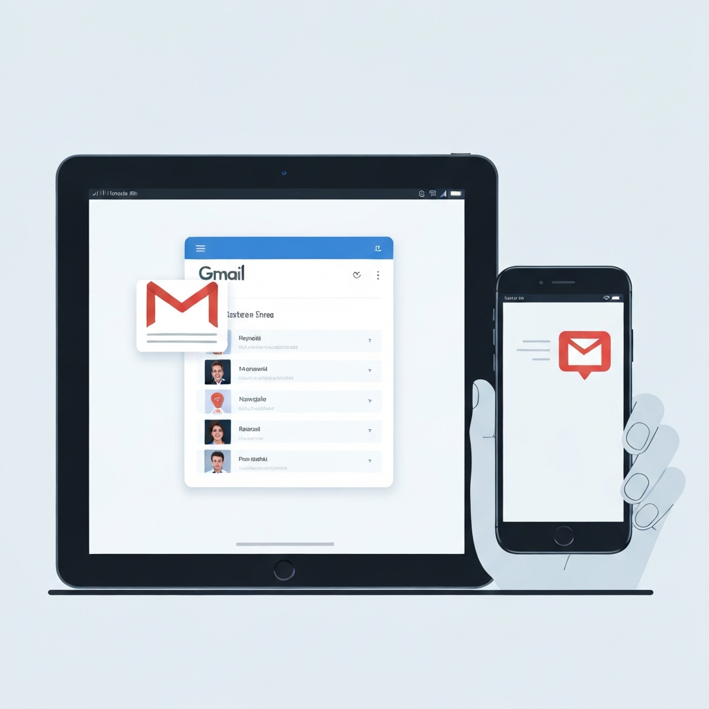 Visualizing Gmail company email services and professional business email solutions for modern companies.