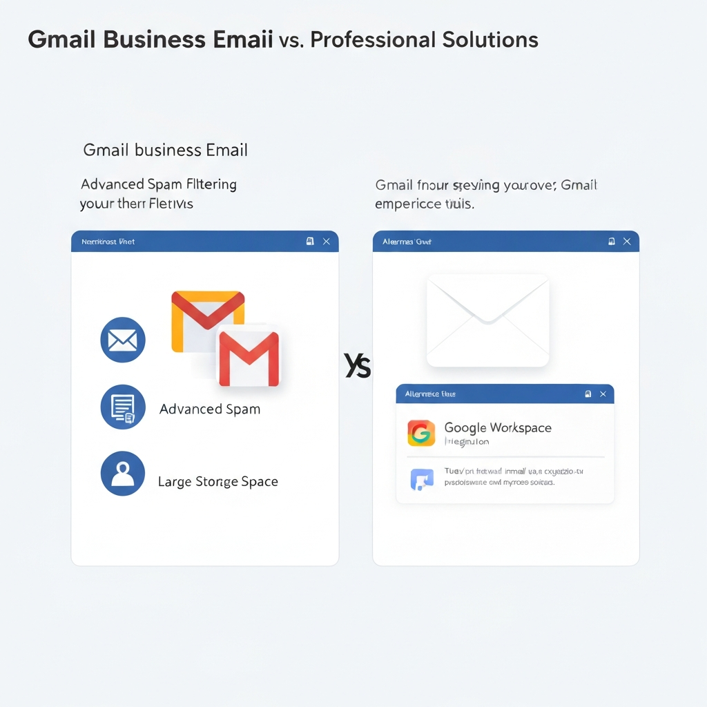 Gmail Business Email vs. Professional Solutions