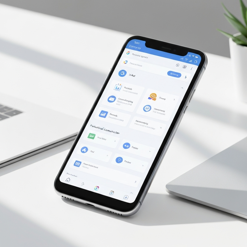Professional Google Workspace business email interface for enhanced productivity.