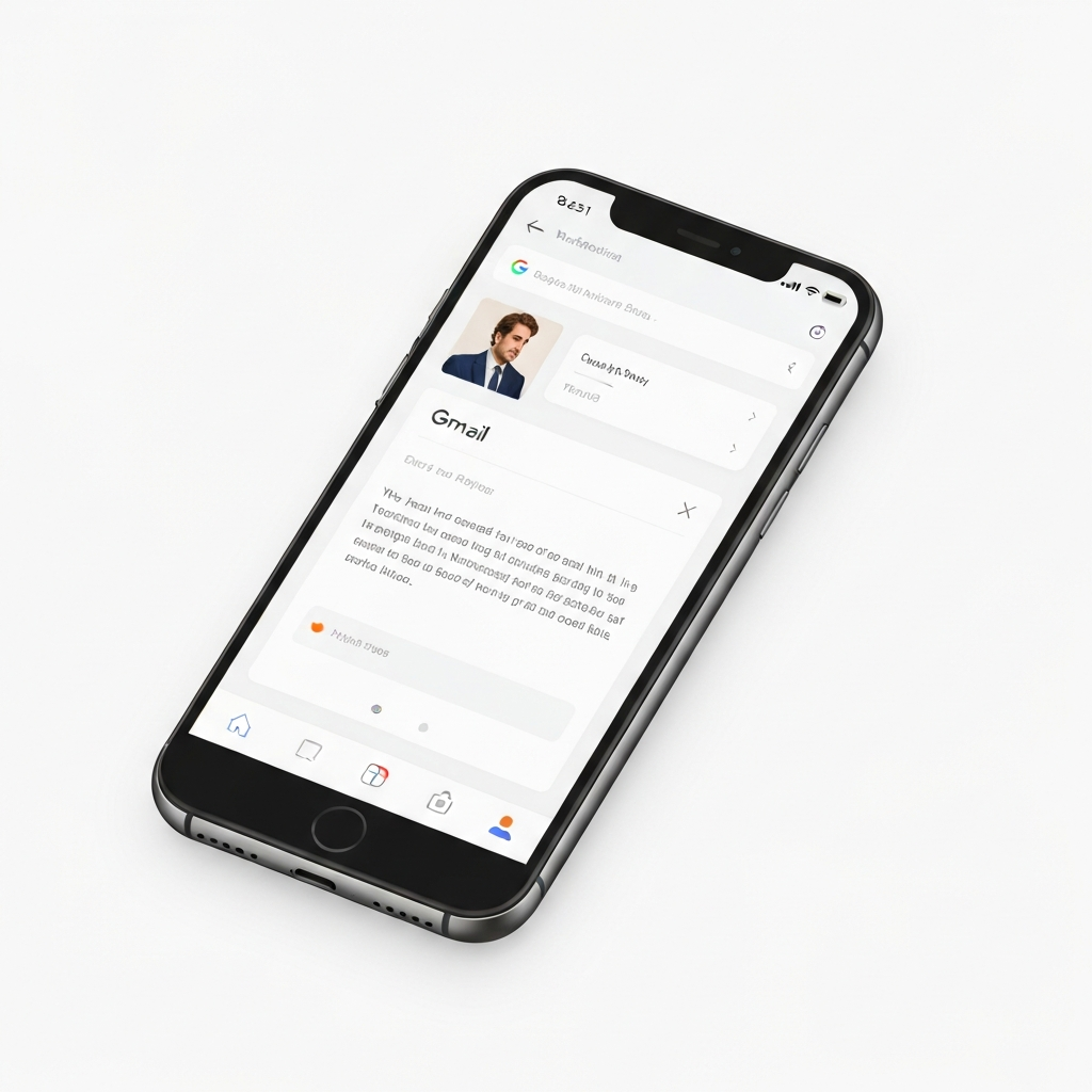 Modern graphic for making business email Gmail work for professionals. Boosts productivity & organization.