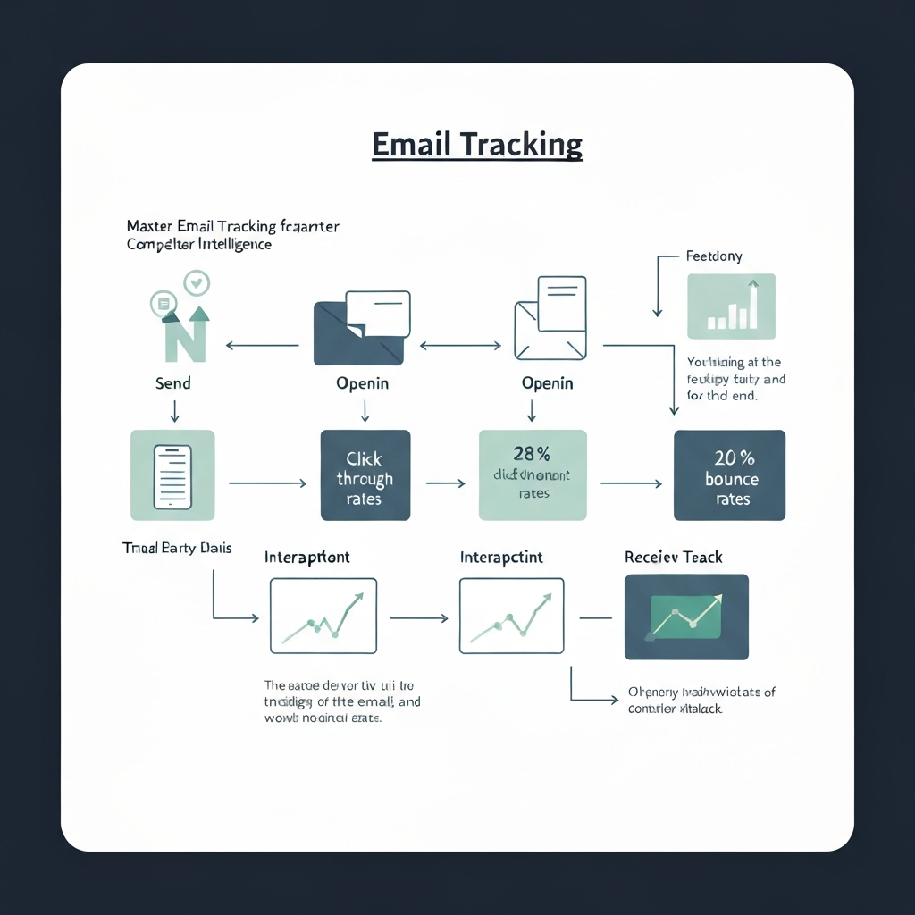 Email tracking illustration: Gain competitor intelligence with email analytics.