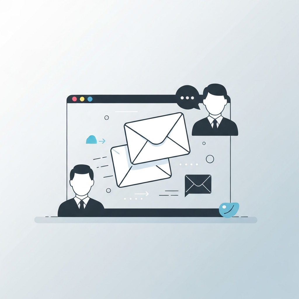 Visualizing fast email management: AI tools streamline inbox for instant success.