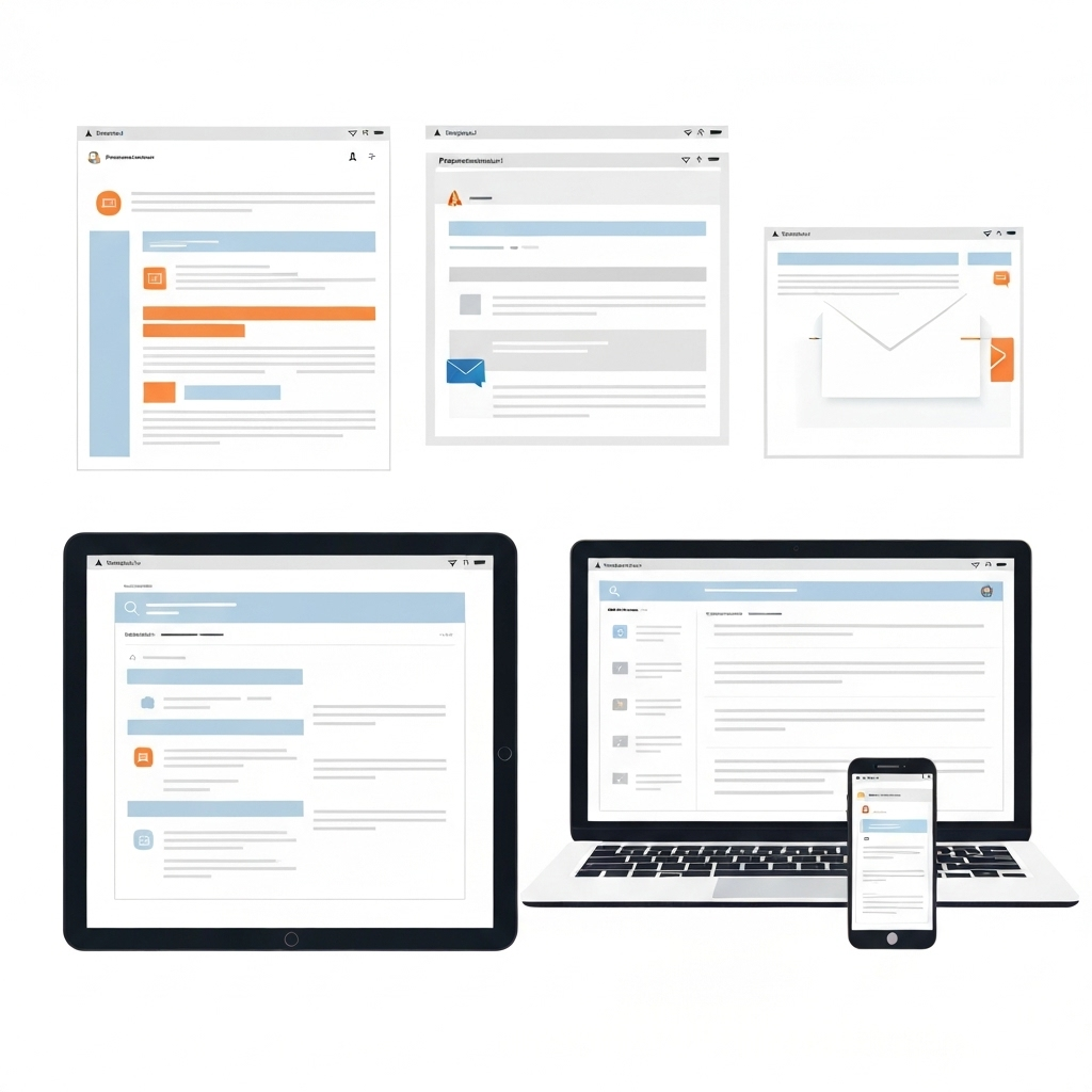 Visualizing clear and productive professional mails for enhanced business communication.