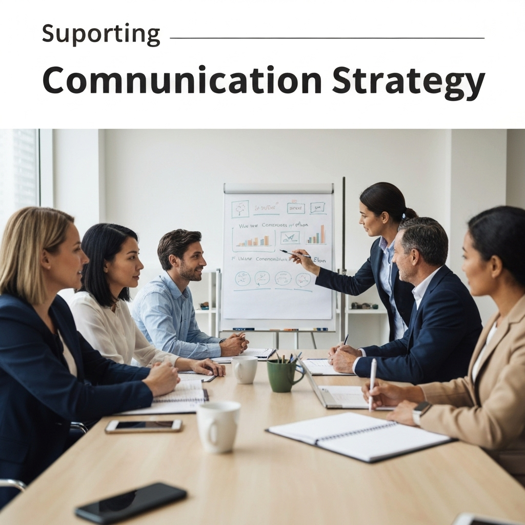 Modern visual representing AI email tools enhancing business communication strategy and productivity.