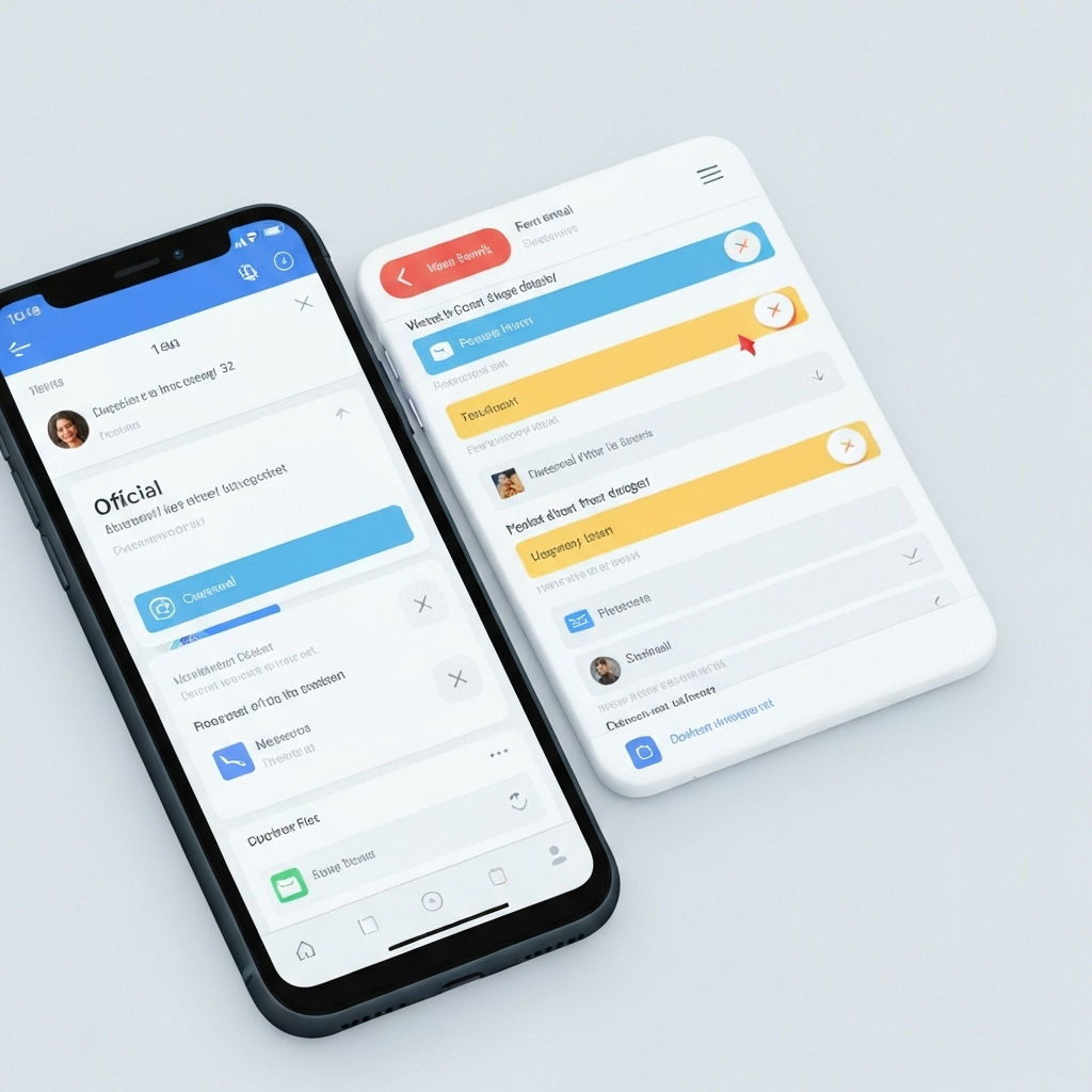Modern graphic showing an organized inbox with top email management services for productivity.