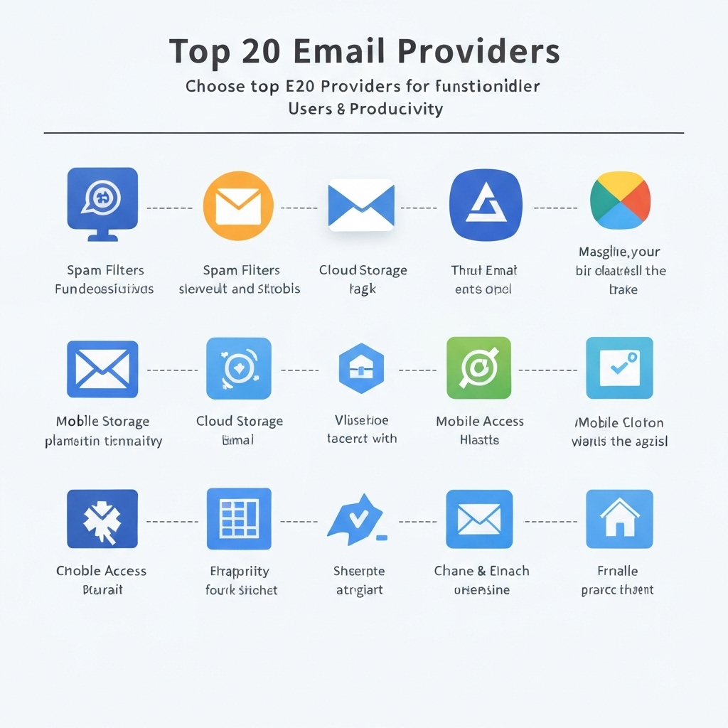 Top 20 Email Providers: Choose Wisely for Productivity