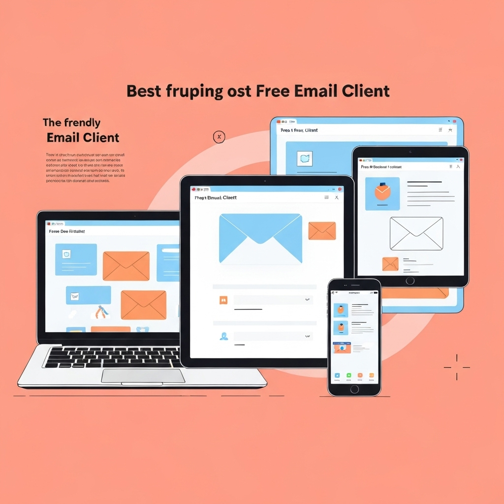Clean, modern interface showcasing the best free email client for productivity.